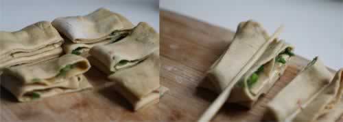 香葱胡萝卜花卷的做法