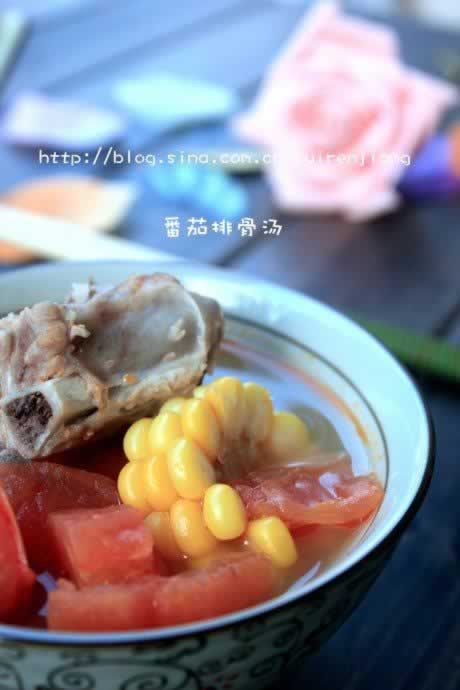 番茄排骨汤的做法