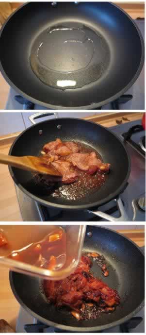 香煎叉烧酱鸡腿的做法