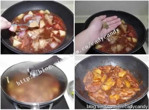 红酒烩鸡翅的做法