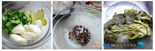 酸菜鱼片的做法