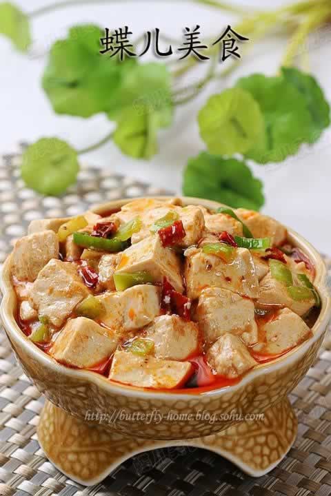 红油虾酱炖豆腐的做法