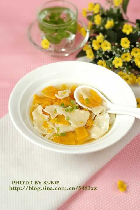 南瓜面片的做法