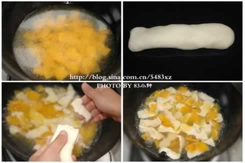 南瓜面片的做法