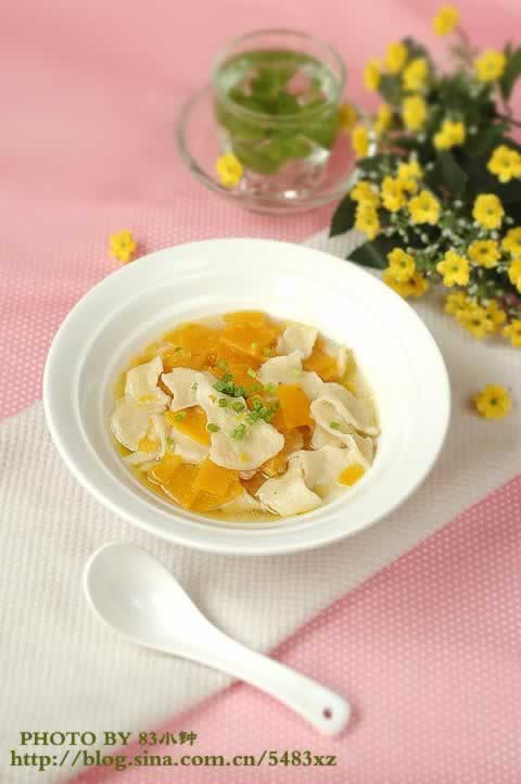 南瓜面片的做法