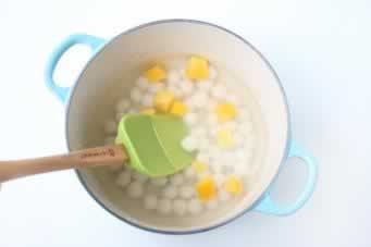 芒果小圆子的做法