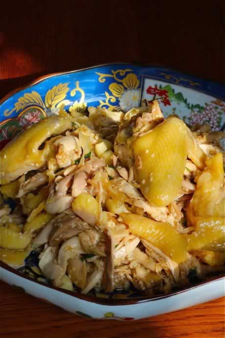 手撕版白切鸡的做法