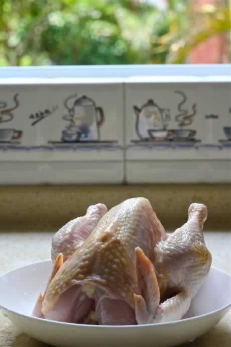 手撕版白切鸡的做法