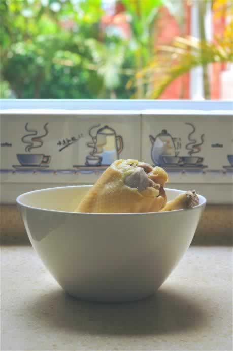 手撕版白切鸡的做法