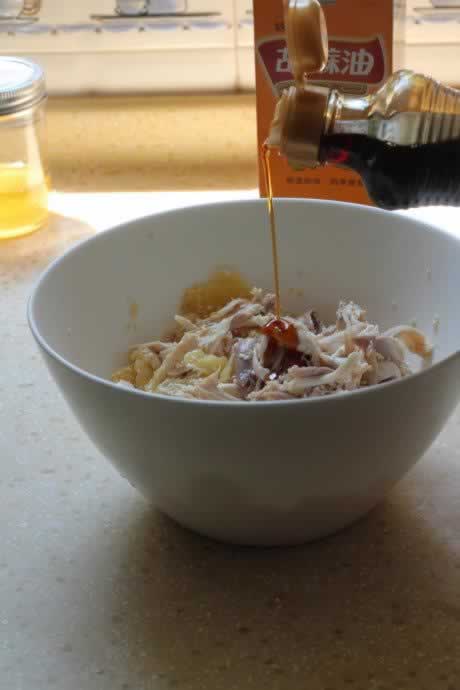 手撕版白切鸡的做法