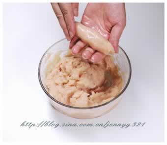 自制健康鸡肉火腿肠的做法