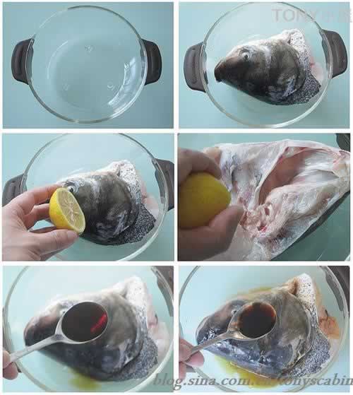 五星级红烧鱼头的做法