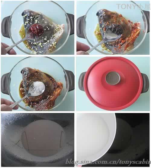 五星级红烧鱼头的做法