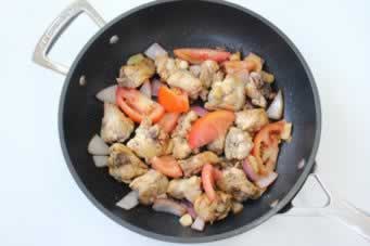 黑椒番茄炒鸡的做法
