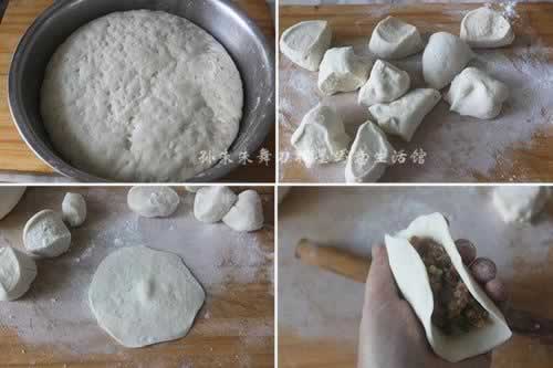 玉米鲜肉麦穗包的做法
