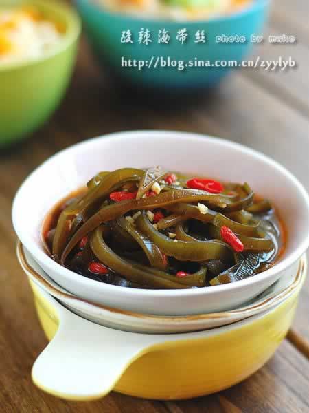 酸辣海带丝的做法