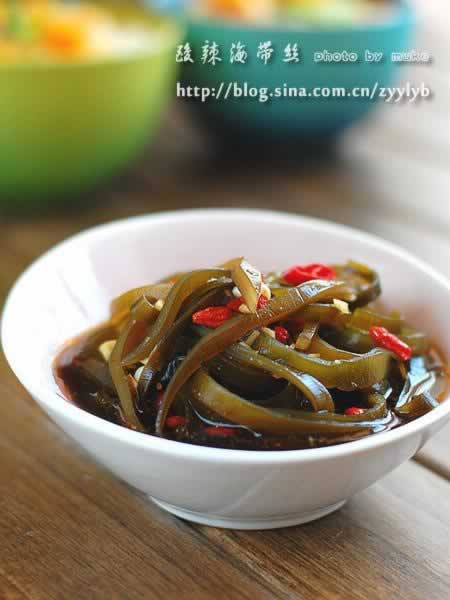 酸辣海带丝的做法