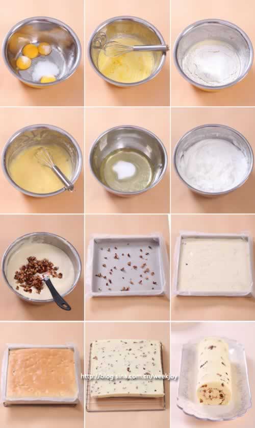红枣蛋糕卷的做法