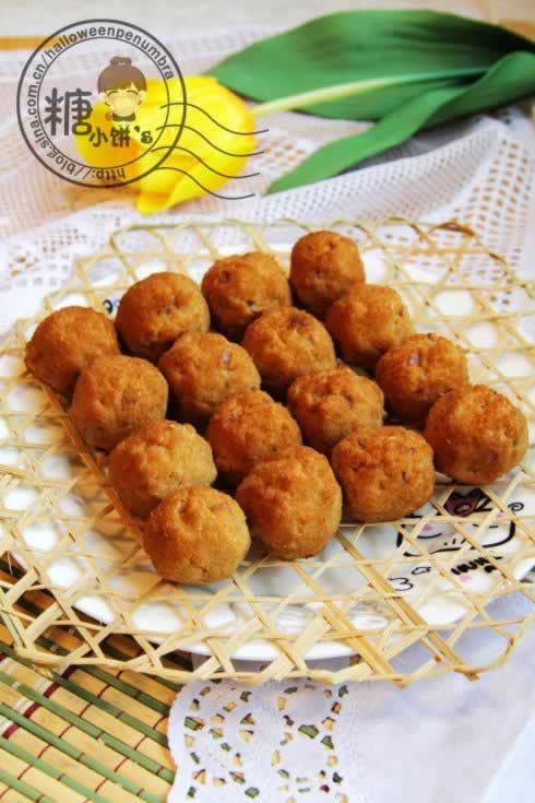 烤豆渣丸子的做法