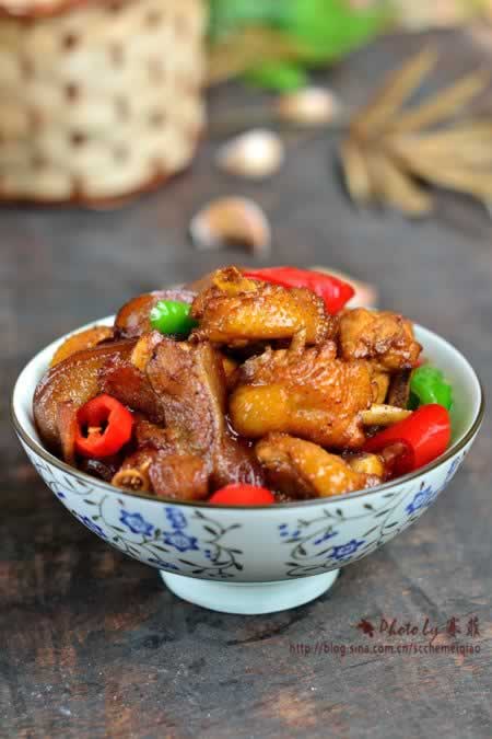 农家炒鸡的做法