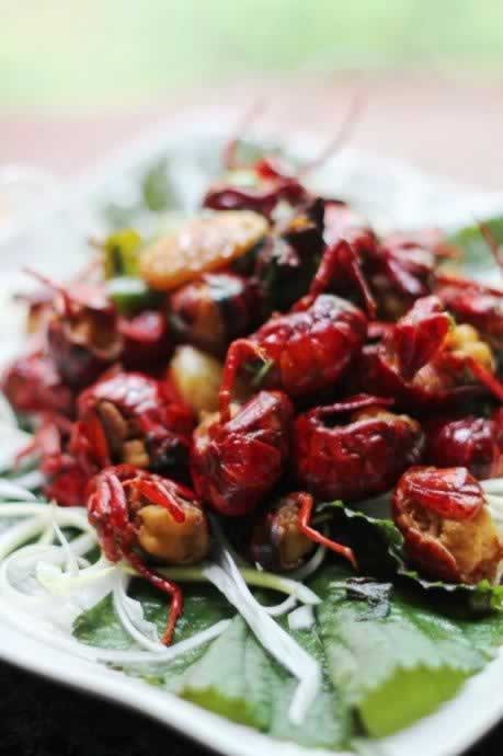 麻辣虾球的做法