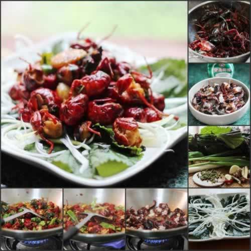 麻辣虾球的做法