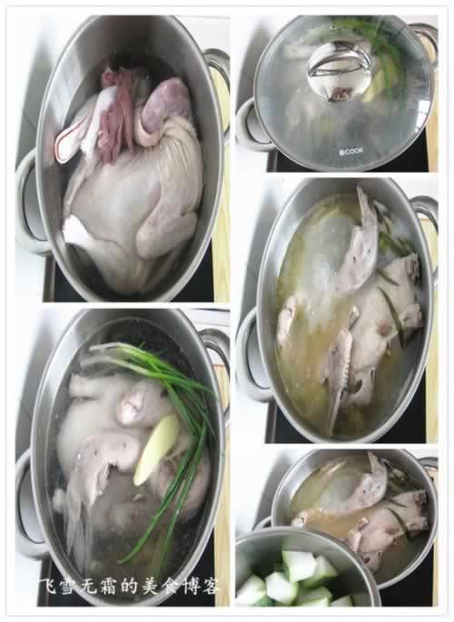 冬瓜鸭汤的做法