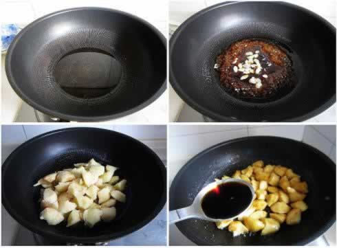 鲍鱼烧土豆的做法