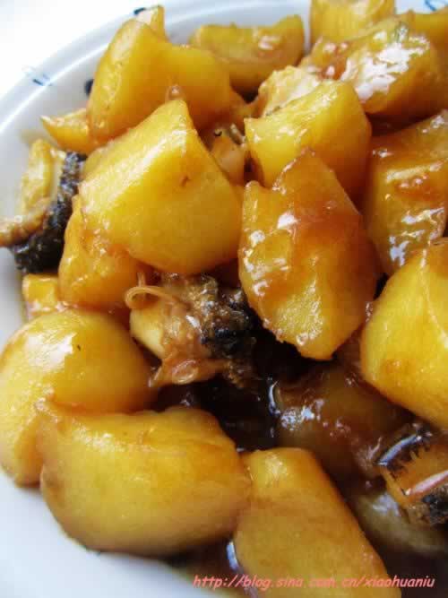 鲍鱼烧土豆的做法