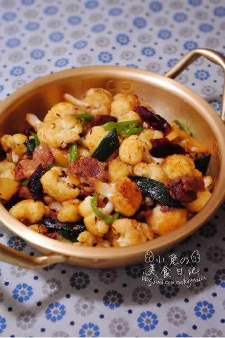 大盆花菜的做法