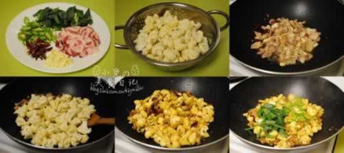 大盆花菜的做法