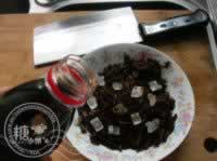 梅菜蒸苦瓜的做法