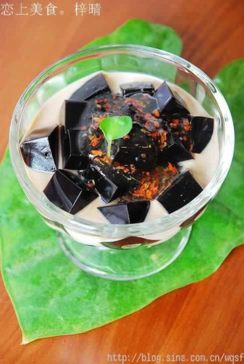 桂花仙草冻的做法