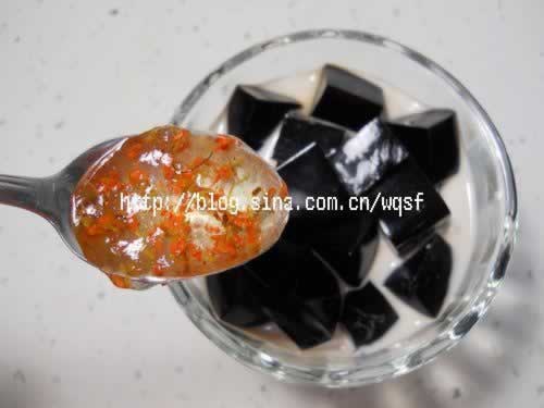 桂花仙草冻的做法