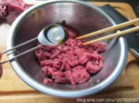 芫爆牛肉丝的做法