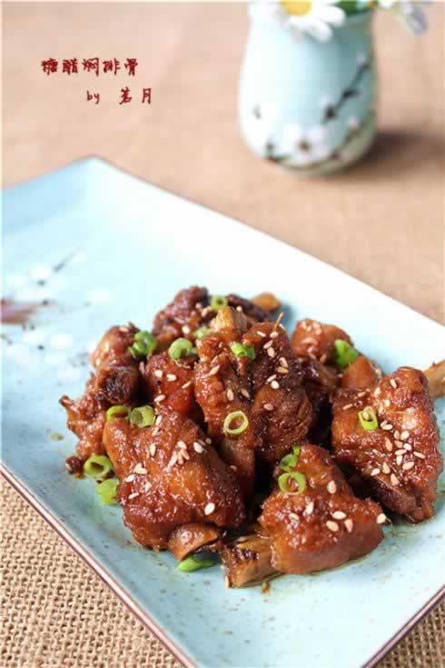 糖醋焖排骨的做法