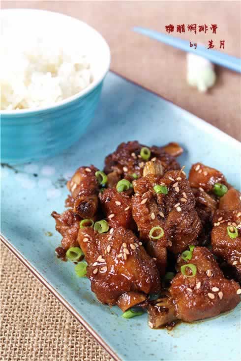 糖醋焖排骨的做法