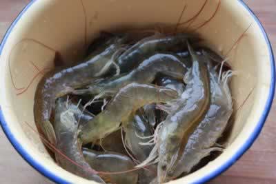 翡翠虾仁的做法
