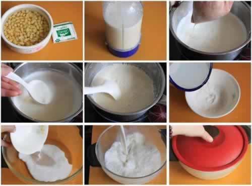 蜜豆玫瑰豆腐花的做法