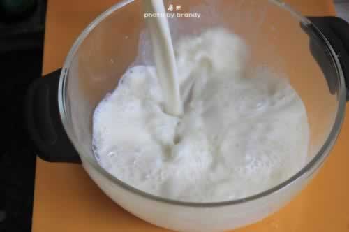 蜜豆玫瑰豆腐花的做法