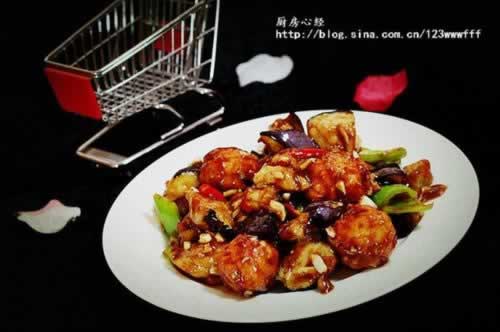 土豆丸子地三鲜的做法