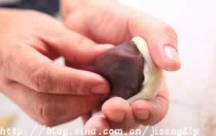 红豆沙冰皮月饼的做法