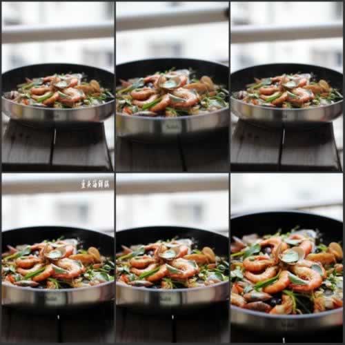 鱼头海鲜锅的做法