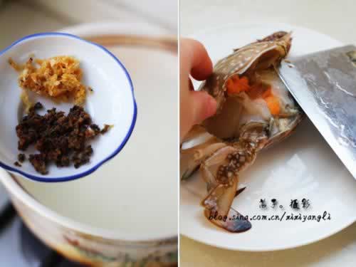 澳门水蟹粥的做法