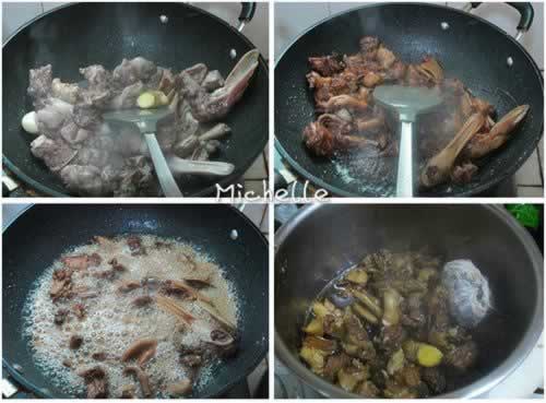 可乐焖鸭的做法