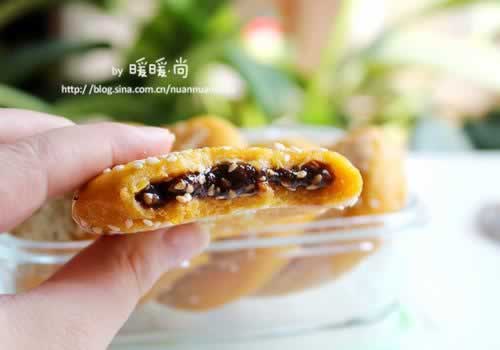 南瓜红糖饼的做法