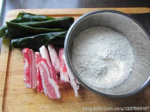 姜汁海带水饺的做法