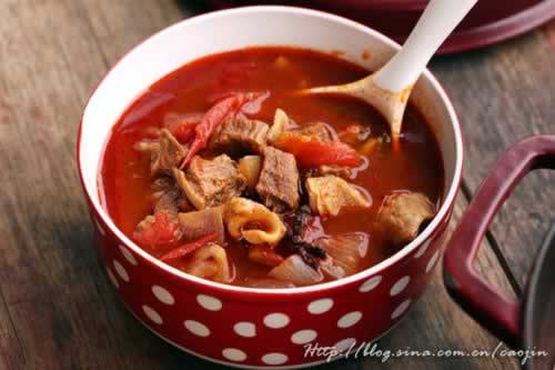 番茄牛肉的做法