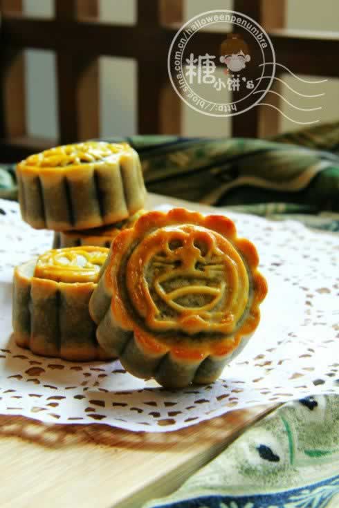 抹茶相思月饼的做法