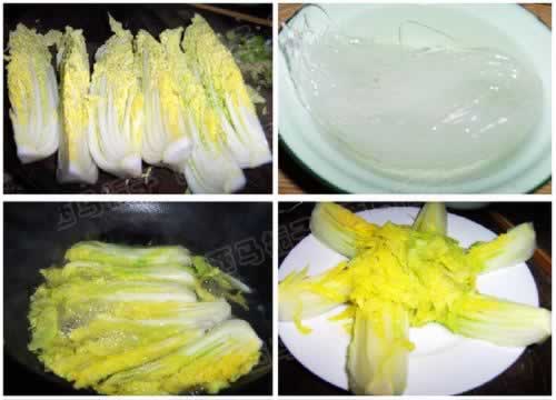 肉末粉丝白菜的做法